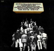 Brubeck/Mulligan/                                              Cincinnati - Decca LP Cover 