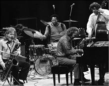 1970's. Dave with Gerry Mulligan, Alan Dawson and Jack Six. 