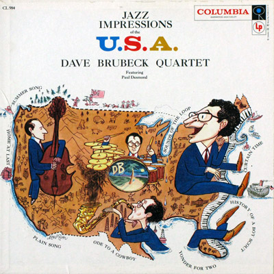 Jazz lmpressions of The U.S.A. - LP cover