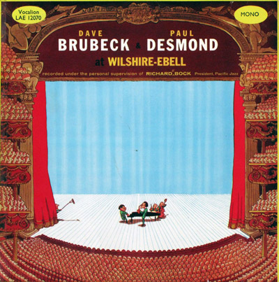 Brubeck & Desmond at Wilshire-Ebell - Album cover 