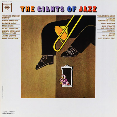 The Giants of Jazz  - LP cover