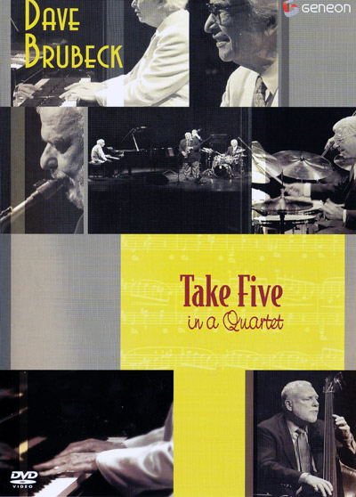 Take Five In A Quartet  - DVD cover 