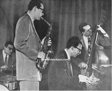 1956, Dave Brubeck Quartet, Joe Dodge, Paul Desmond, Dave Brubeck, Norman Bates.