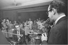 Dave, Paul playing at the Wisconsin Club, Milwaukee, August 1961