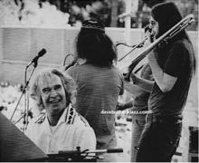 Dave, Chris, Central Park, NYC, 1973