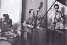 Joe Dodge, Bob Bates, Dave Brubeck and Paul Desmond, early 1950's 