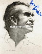Limited edition, Dave Brubeck print 