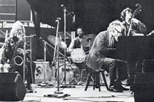 1972, in concert - Gerry Mulligan, Alan Dawson, Dave Brubeck and Jack Six 