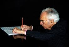 Dave Brubeck composing 