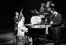 Look Up & Live TV Show, 1955 ,  Norman Bates, Dave Brubeck, Joe Dodge and Paul Desmond