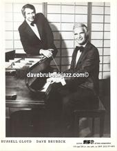 Dave Brubeck and manager Russell Gloyd 