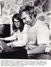 Dave and Chris Brubeck image, used to promote WNET 13's new music series, 'Good Vibrations' 