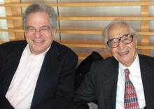With 2003 honoree, violin virtuso, Itzhal Perlman