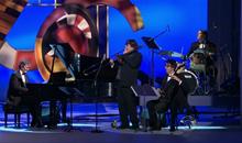 Darius, Chris,  Matthew and Danny perform 'Blue Rondo' at the Awards Gala  