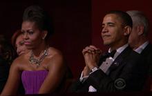 President Obama and First Lady Michelle Obama, enjoying 'Take Five' at the Awards Gala