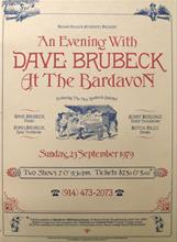 1979, New Brubeck Quartet, Bardavon Opera House, New York 