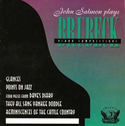 John Salmon plays Dave Brubeck Piano Compositions - CD